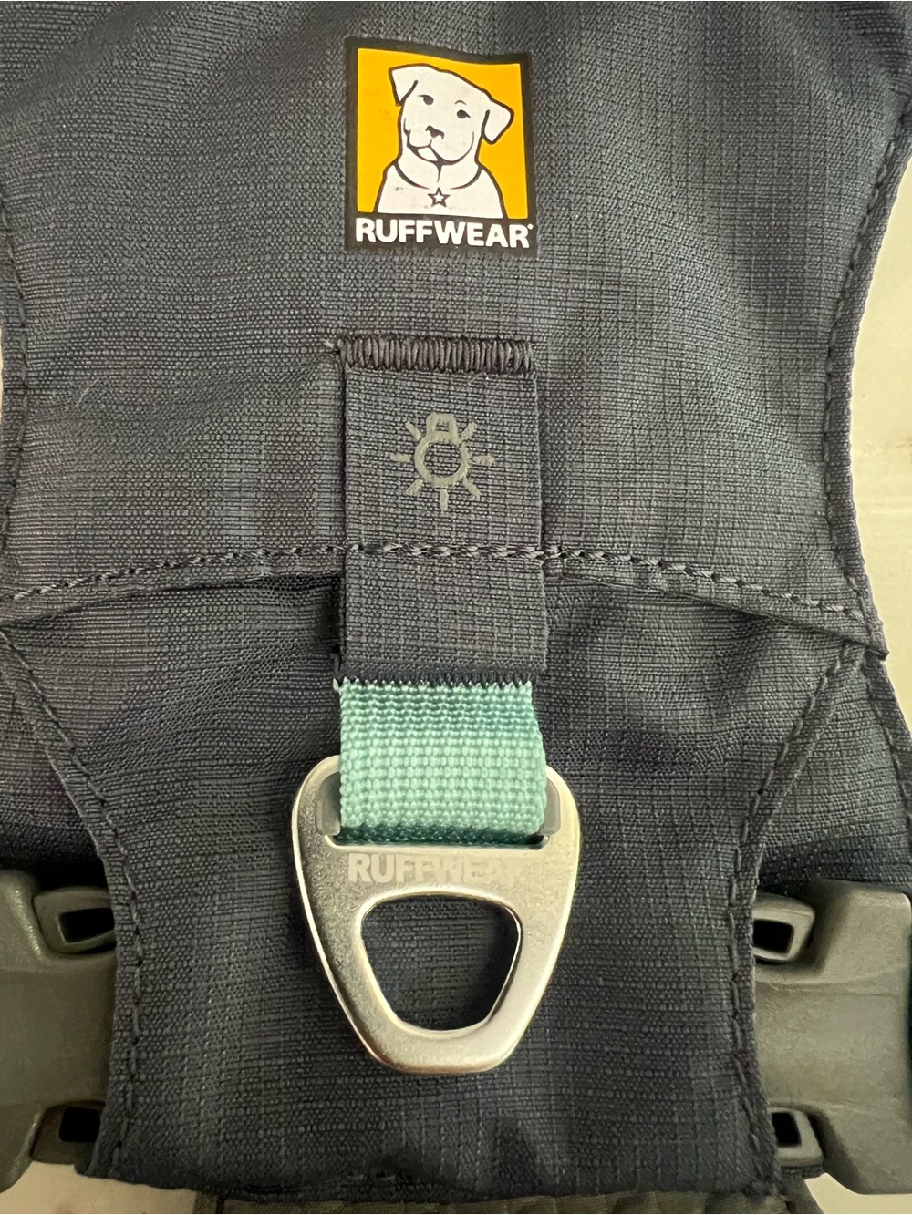 Ruffwear Front Range Dog Harness Small Blue Gray Adjustable Outdoor Hiking $48 - Picture 6 of 11